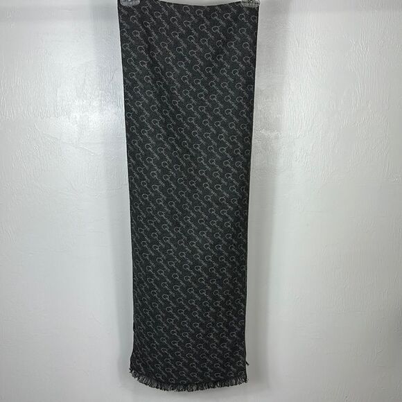Celine Dion Gray Courage Allover White Print 2019 Tour - Picture 1 of 5